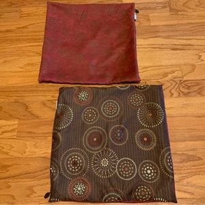 Pier 1 Reversible Pillow Covers
